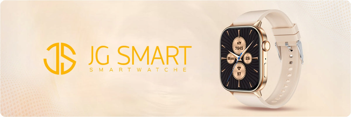 2x Smartwatch Jg Smart Smartwatch Women's Qx17 Gps Gold Brand JG Smart