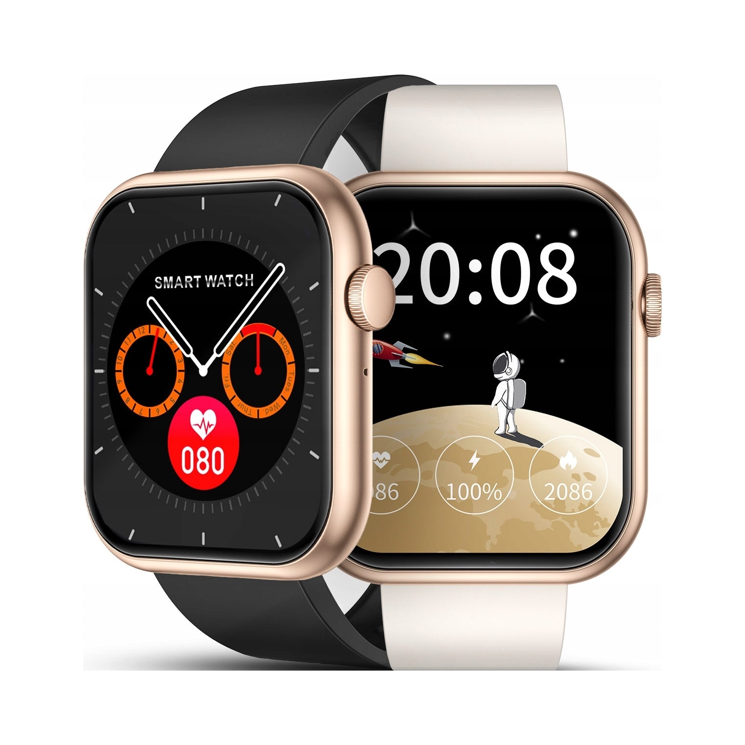 2x Smartwatch Jg Smart Watch Jg Smart Jgs X7pro Gold