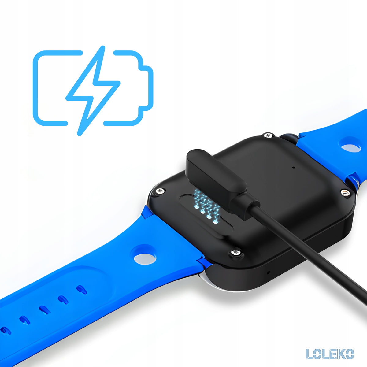 2x Smartwatch for Children Loleko Kids56 4g Blue Model other