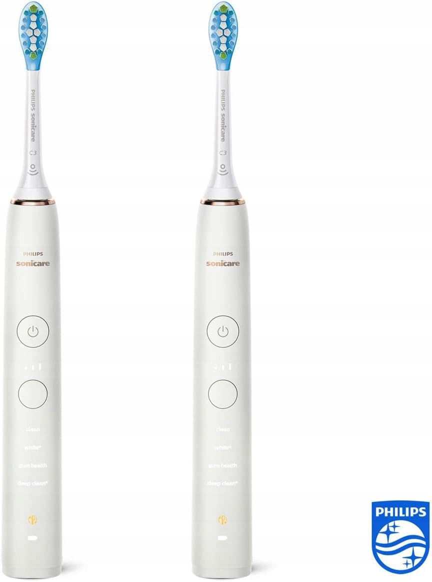 2x Sonicare sonic toothbrush Philips HX9914/62 DiamondClean +4 tips Manufacturer code 3456
