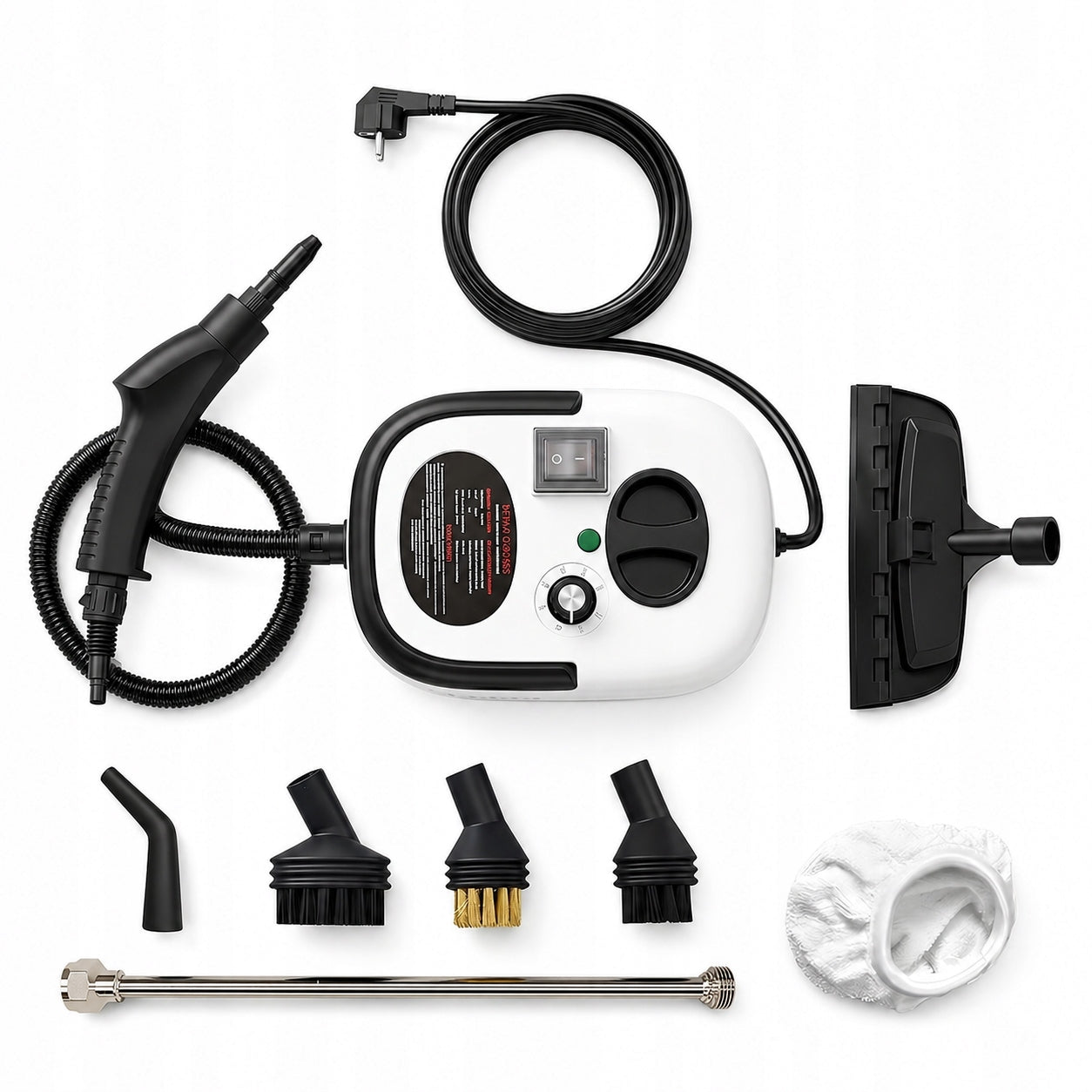 2x Steam Washer 2500w Hand Washer Steam Vacuum Cleaner Set With Accessories Ek Brand no brand