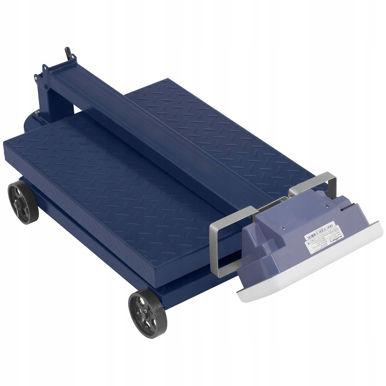 2x Storage platform scale with wheels SBS-PF-600/100 LCD up to 600kg Manufacturer code SBS-PF-600/100