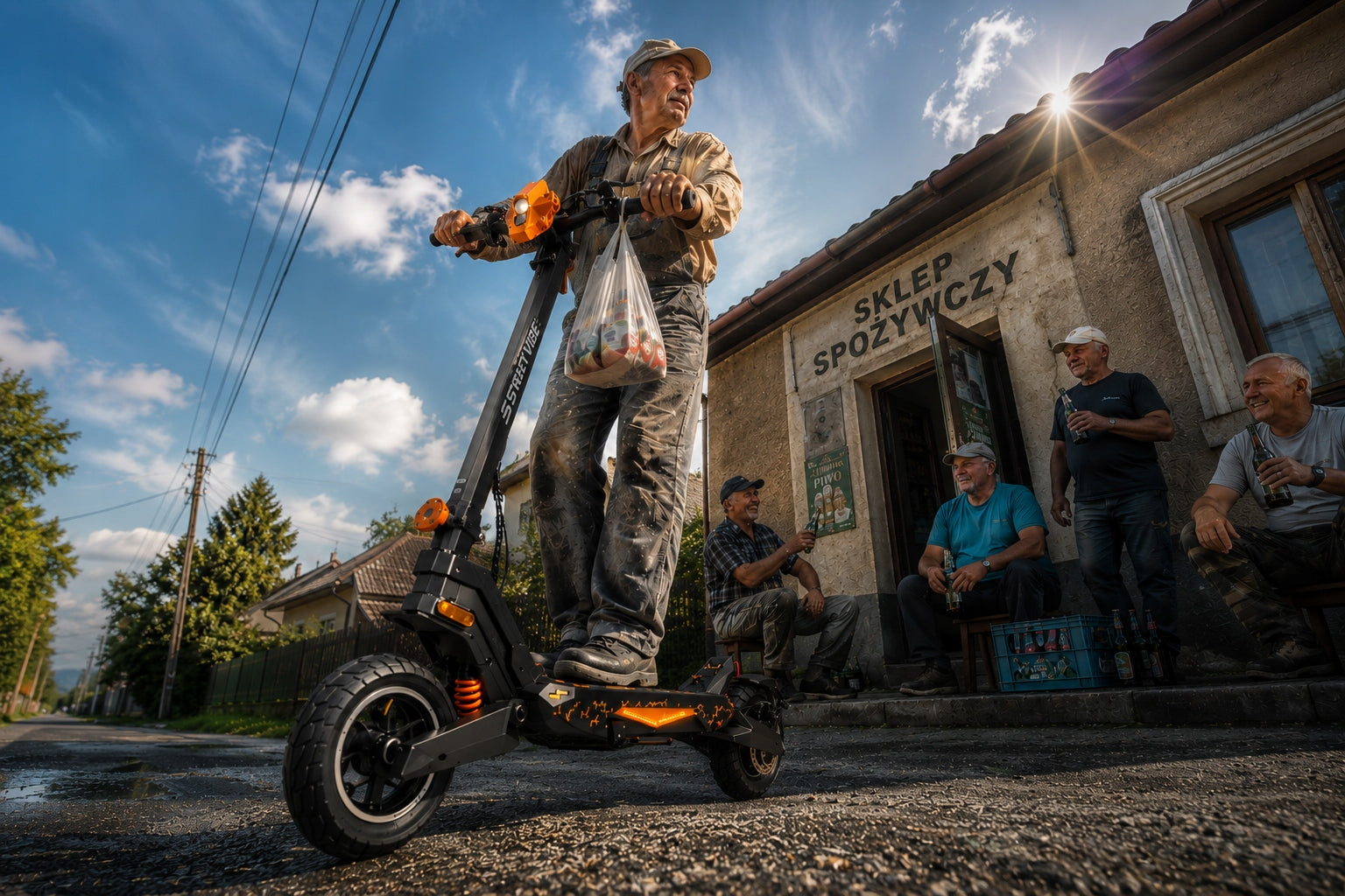 2x Streetvibe Electric Scooter 1200w 48v For Adults 80km Range Weight 27 kg