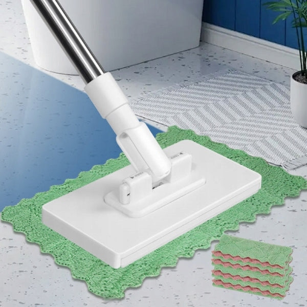2x Sweepi Flat Mop With Handle 100 Cm
