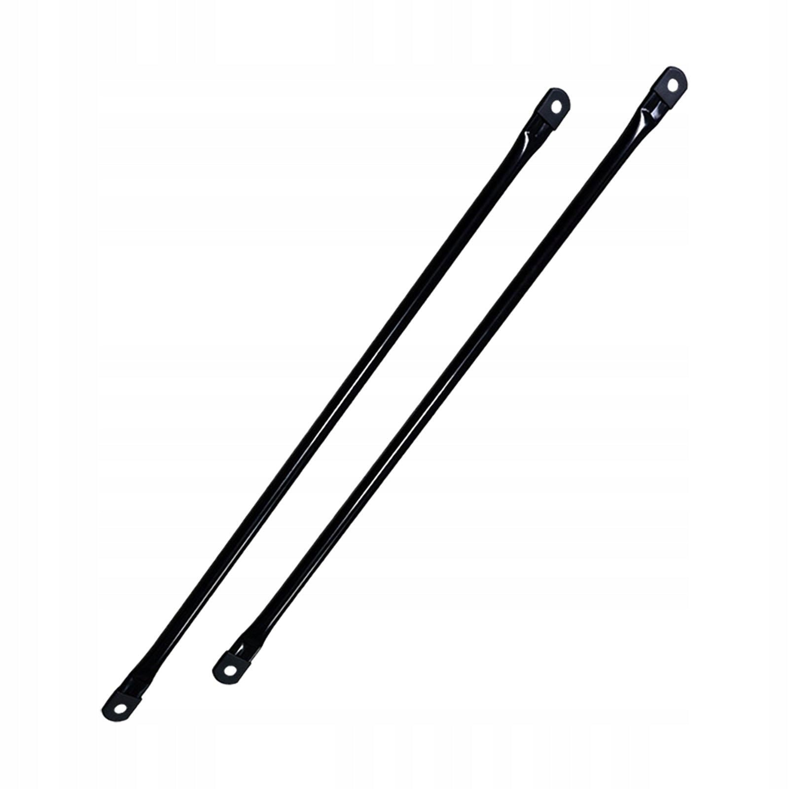 2x Swing Replacement Rods Hanging Poles Swing Arms Metal Rods 70.5 cm Black Manufacturer no brand
