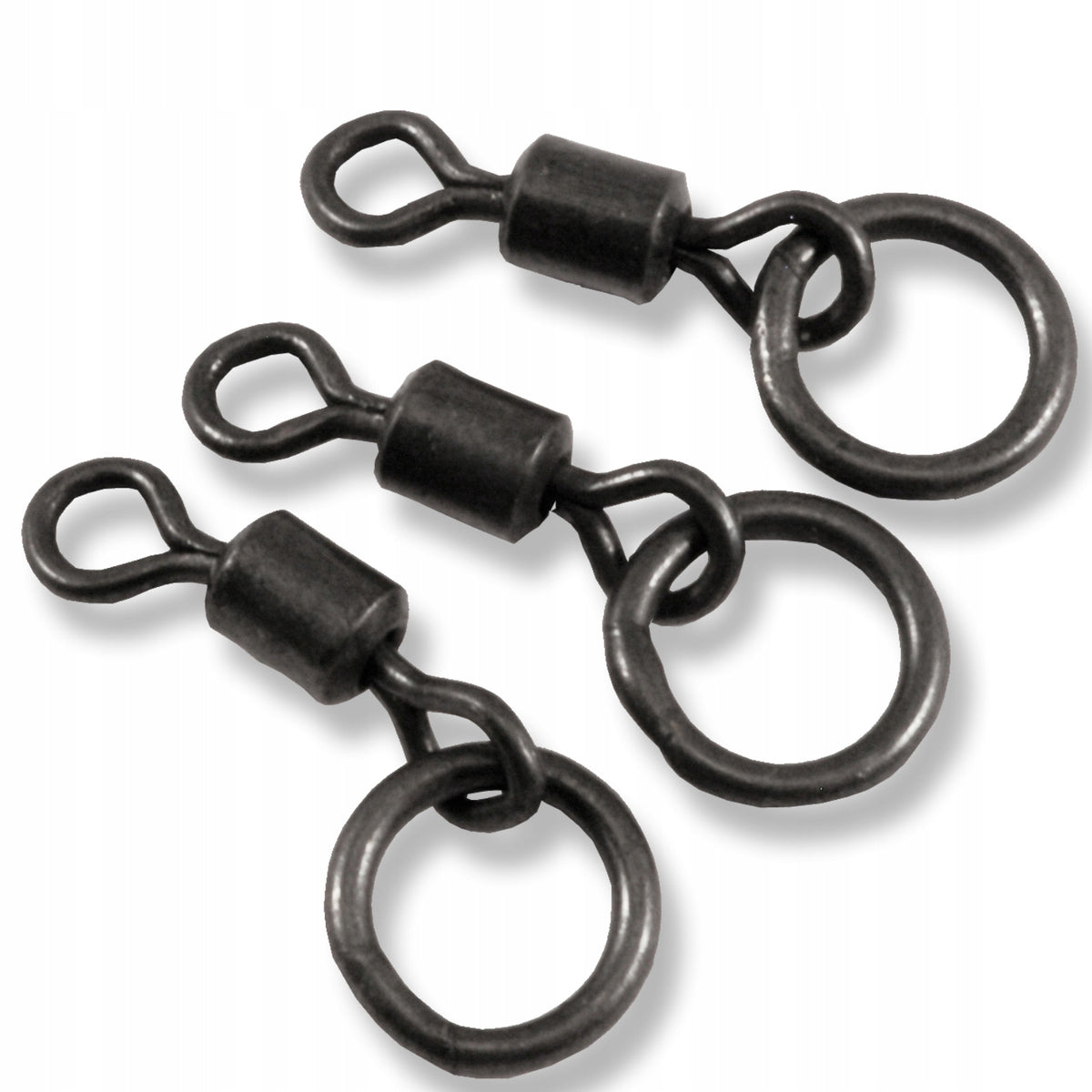 2x Swivels With Ringed Micro Swivel Carp'R'Us