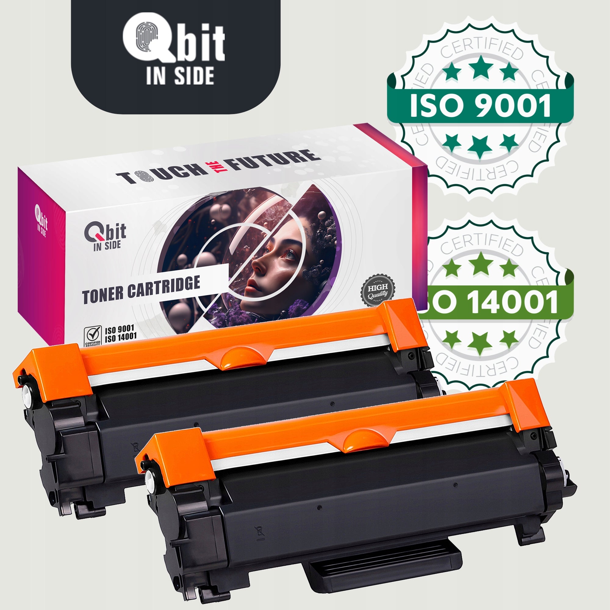 2x TONER FOR BROTHER HL-L2310D HL-L2350DW DCP-L2530DW DCP-L2550DN TN-2420 XL Packaging status original