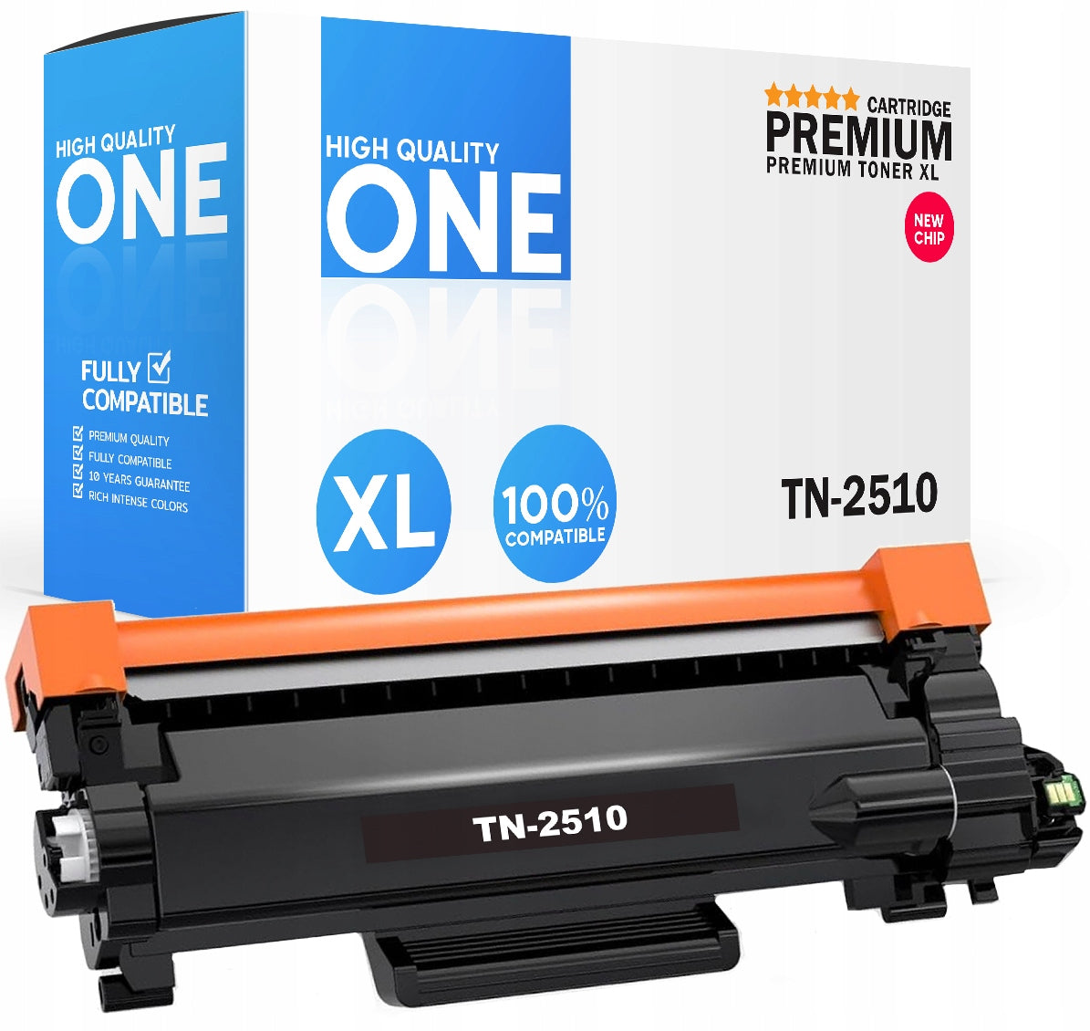 2x TONER FOR BROTHER HL-L2400DW DCP-L2620DW DCP-L2627DWE L2627DW MFC-L2860DW Manufacturer Commerce Ink