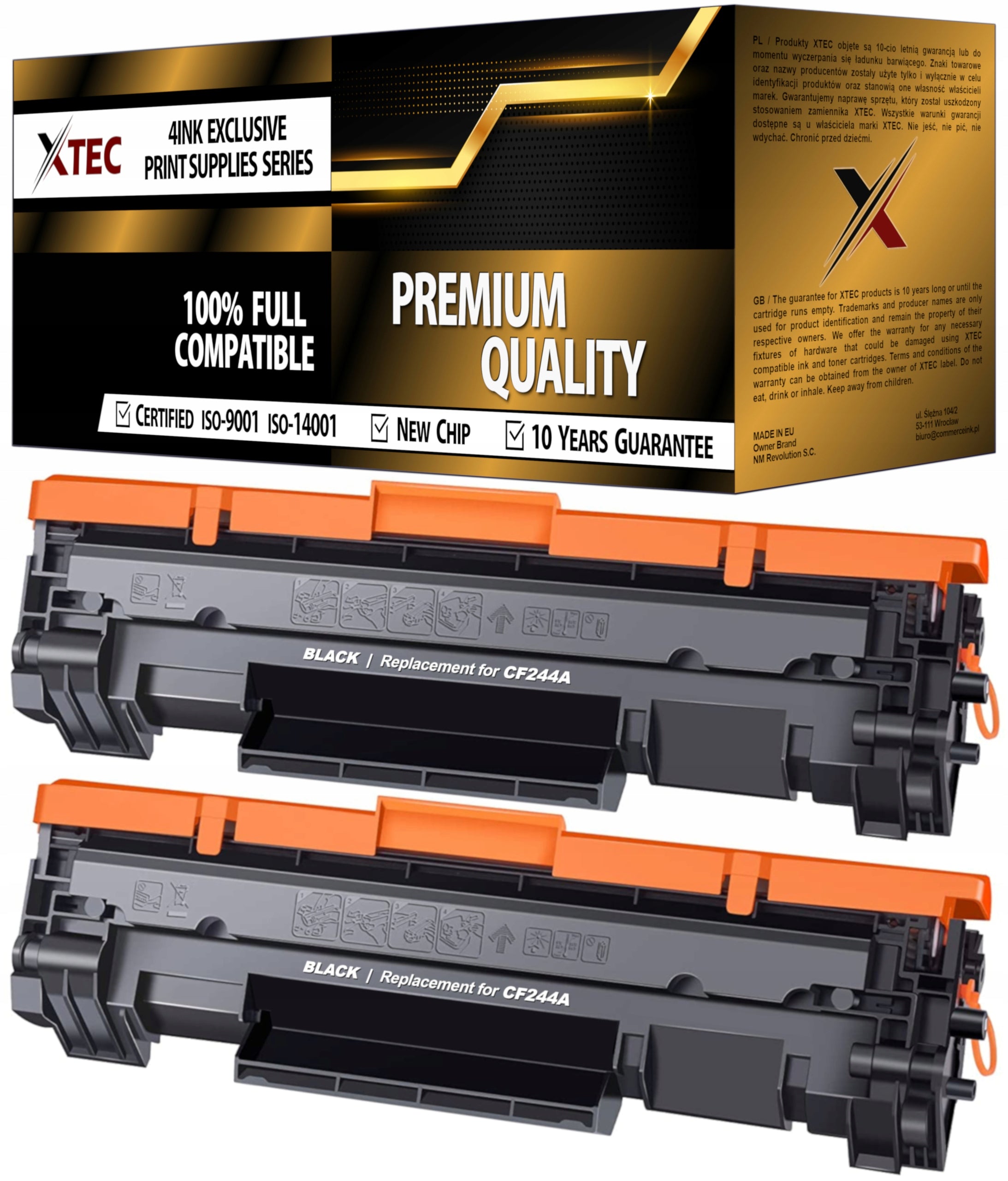2x TONER FOR HP LASERJET PRO M14 M15 M15a M15w M17 M17a M28w M29a M30a M31w
