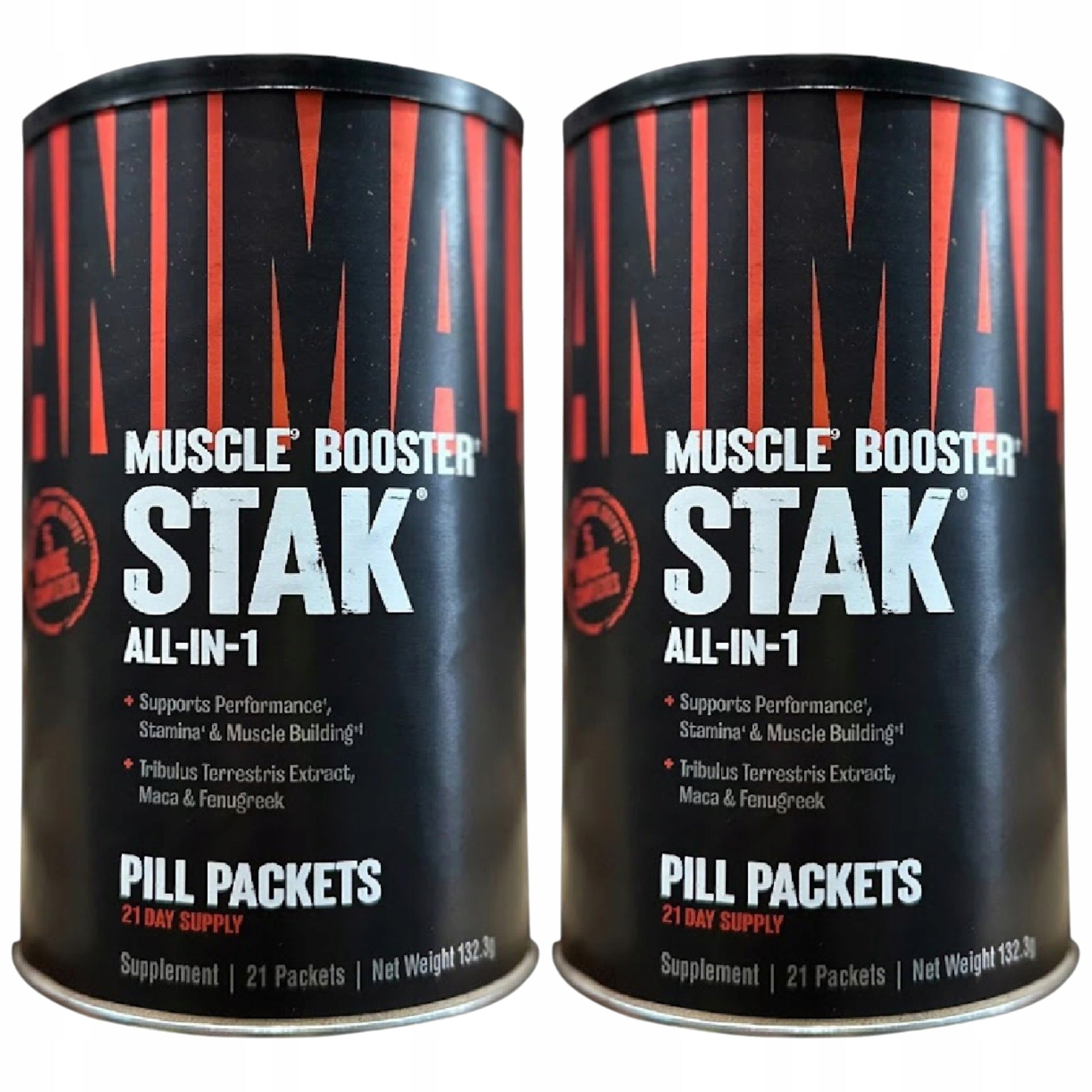 2x Testosterone Animal Stak Natural Anabolic Hormones 21pack UNIVERSAL