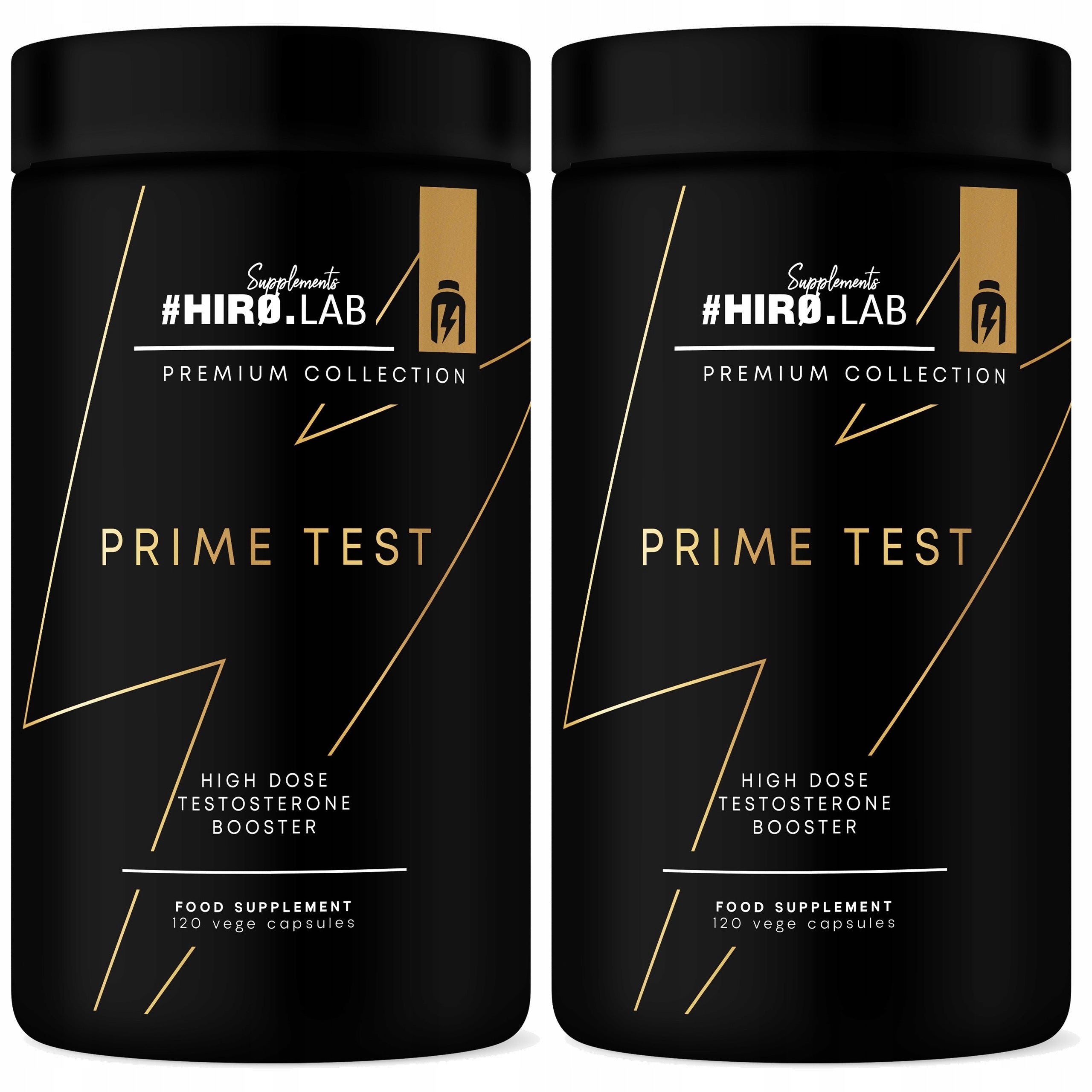 2x Testosterone Natural booster Libido Tribulus HIRO.LAB Prime Test 120 ka