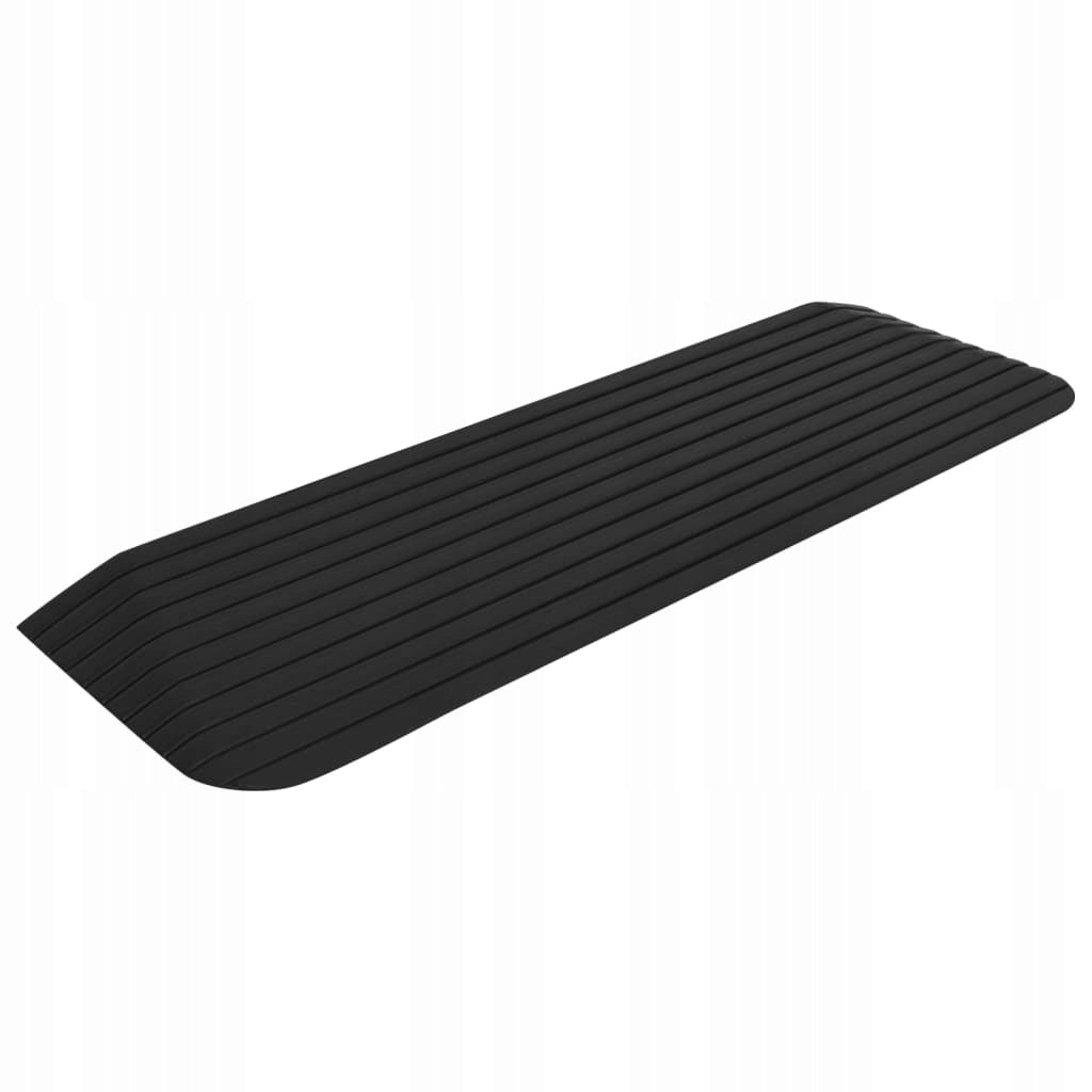 2x Threshold ramps, 2 pcs, 110x32x3,8 cm, rubber Product weight with unit packaging 15.24 kg