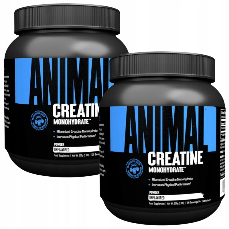 2x Universal Animal Creatine Monohydrate 500g LEGENDARY BEST CREATINE