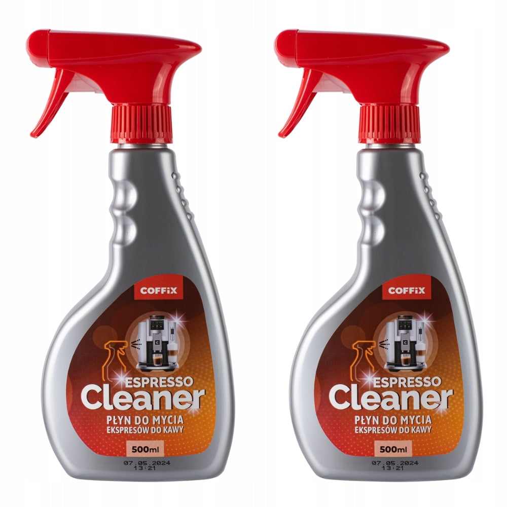 2x Universal liquid for cleaning glass, mirrors and shower cabins, 500 ml