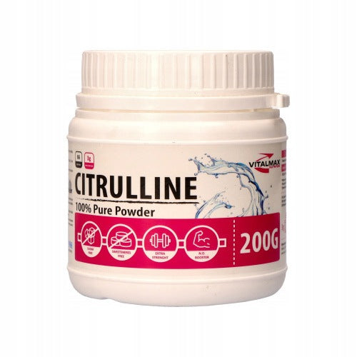 2x Vitalmax Care Citrulline 200g Citrulline for Strength and Energy Training Expiration date at least six months from the date of purchase