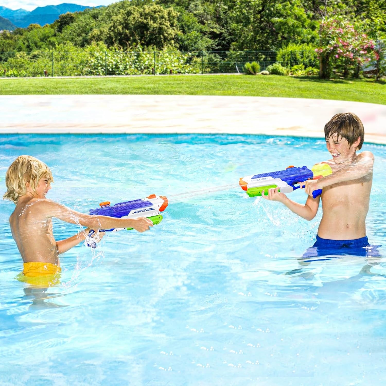 2x WATER GUN RIFLE SHOTGUN ŚMIGUS DYNGUS CHILDREN GIFT Manufacturer code 0F5R