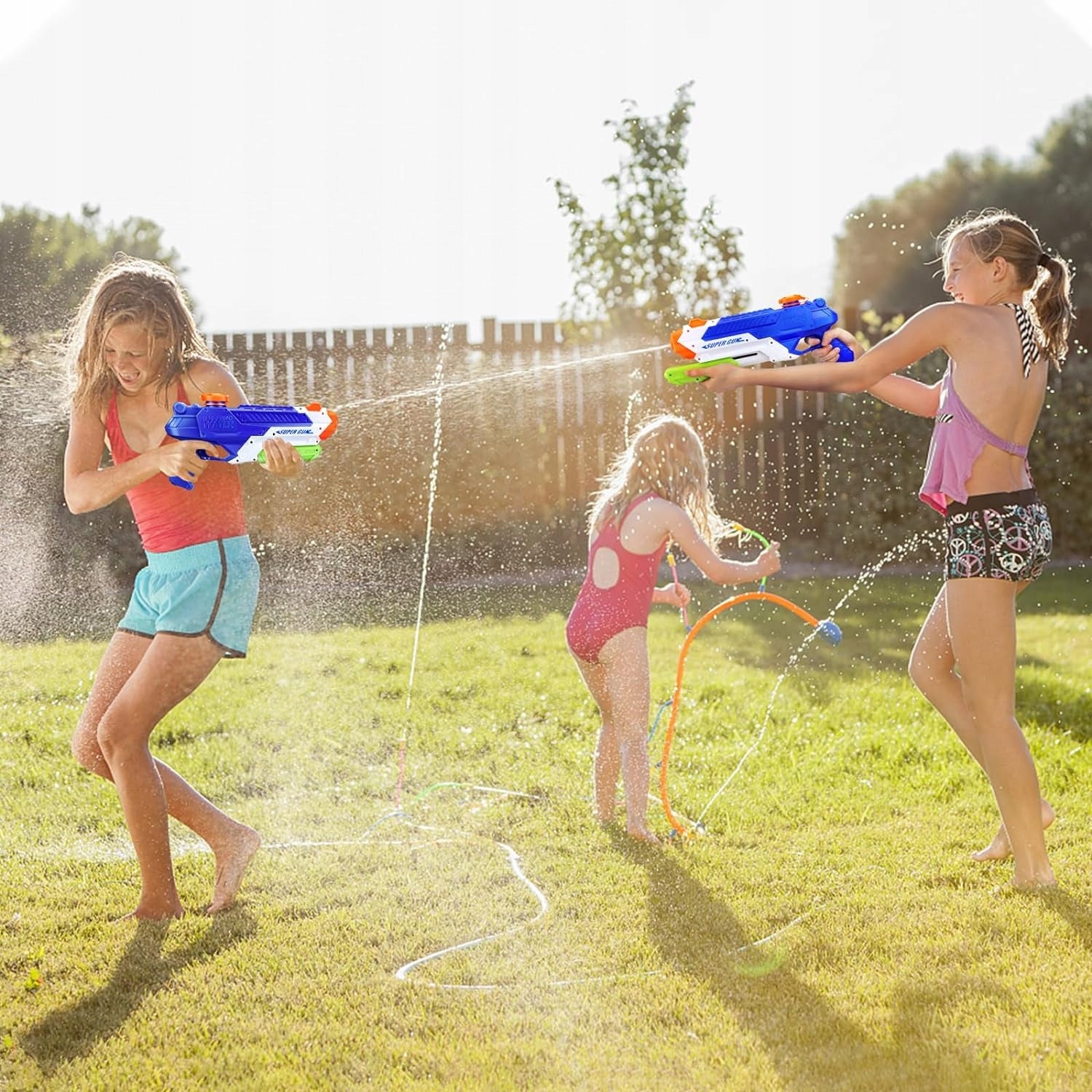 2x WATER GUN RIFLE SHOTGUN ŚMIGUS DYNGUS CHILDREN GIFT Packaging status original
