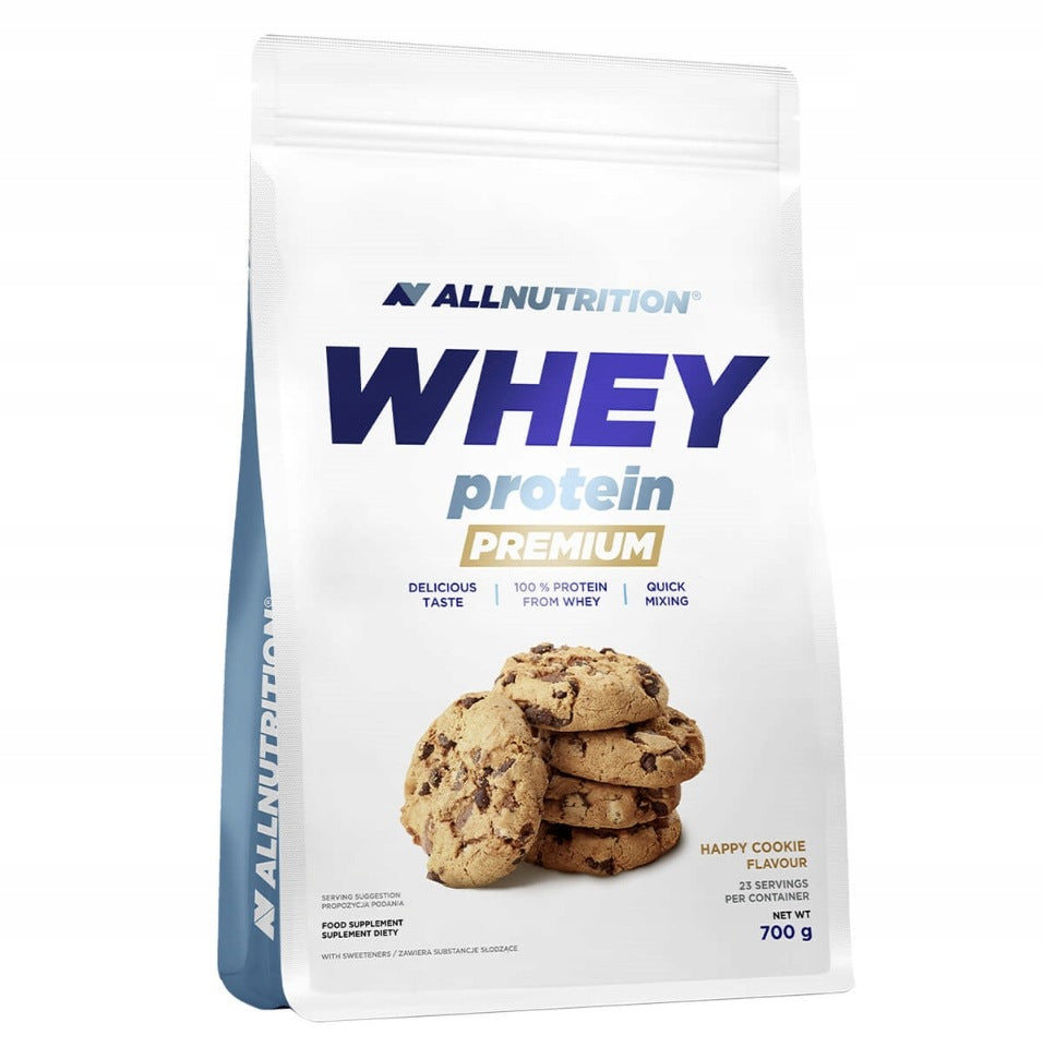 2x WPC 80 Allnutrition Protein Premium 700g Cookie Whey Expiration date at least 1 year from the date of purchase