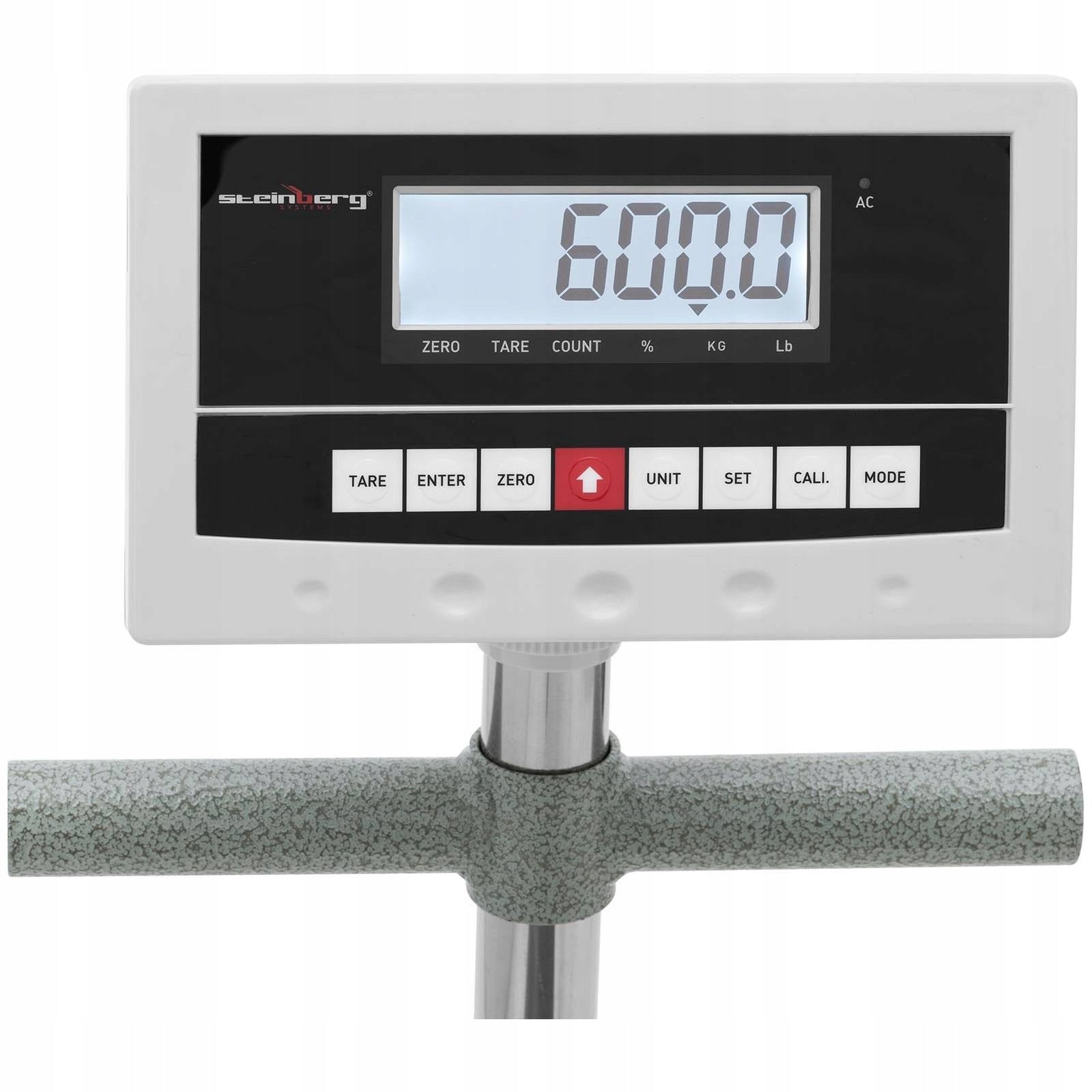 2x Warehouse platform scale control 50 x 60 cm 600 kg / 0.1 kg Brand Steinberg Systems