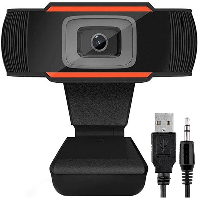 2x Webcam Fhd 1080p Usb For Laptop Pc Conference With Microphone
