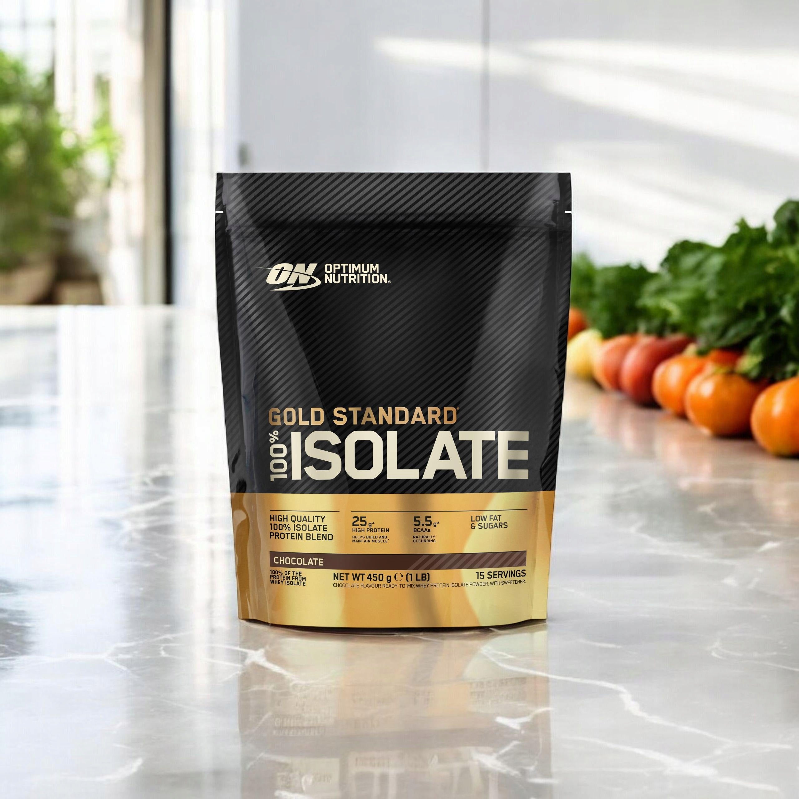 2x Whey Isolate Whey 83% Protein BCAA Muscle Mass ON Brand Optimum Nutrition