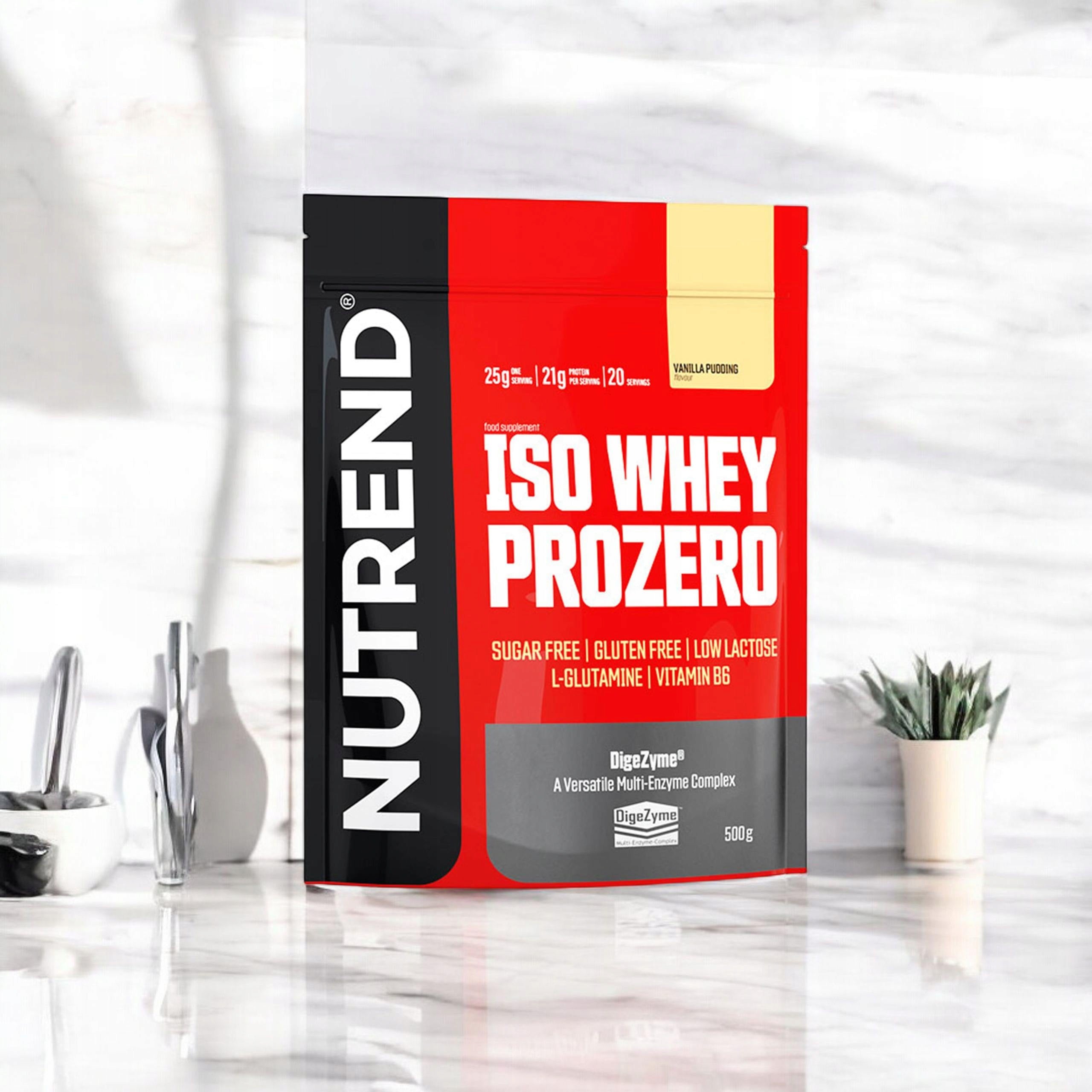 2x Whey Isolate Whey WPI 84% Regeneration Strength Weight 500g NUTREND Brand Nutrend