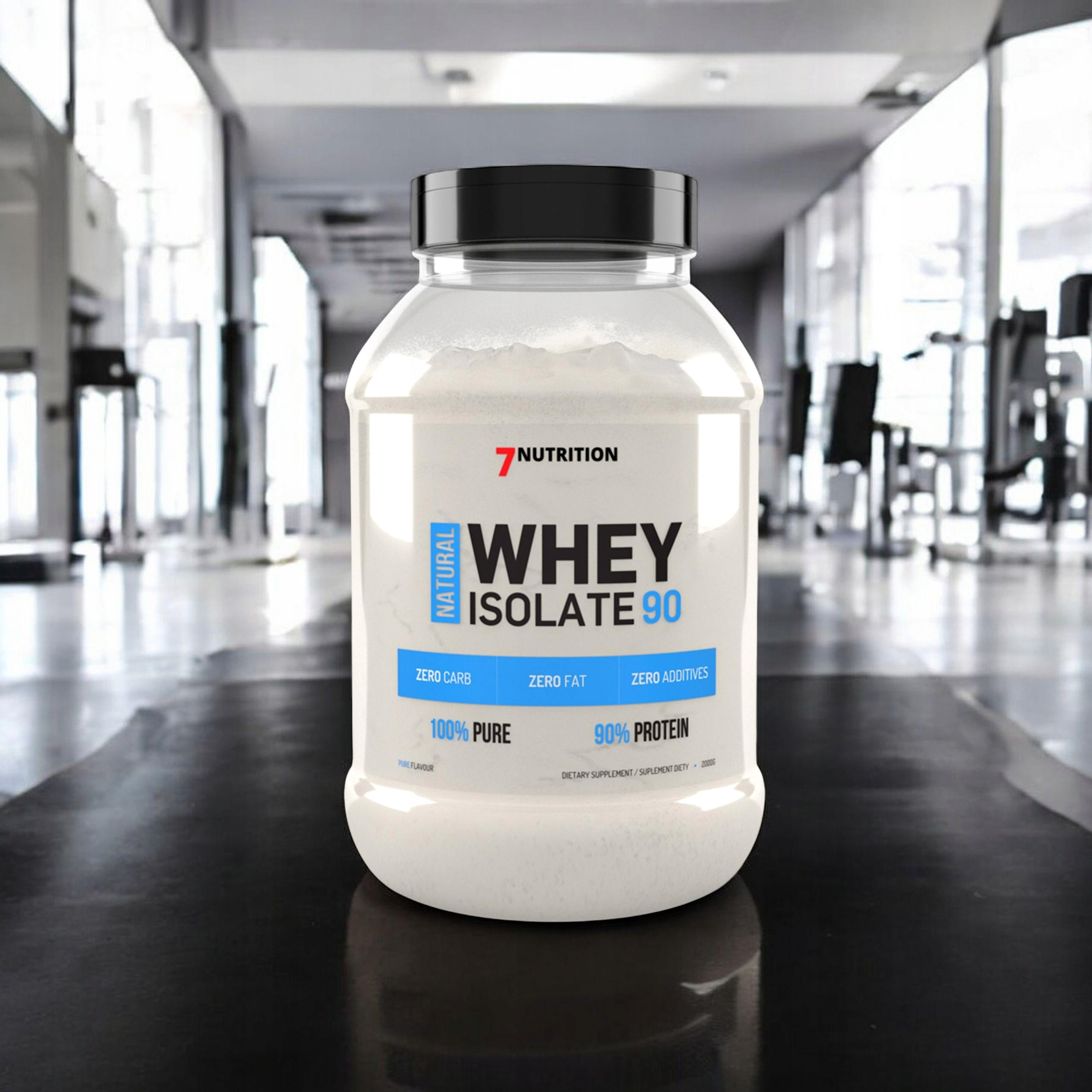 2x Whey Isolate Whey WPI 90 Strength Muscle Mass 500g 7 NUTRITION Brand 7Nutrition