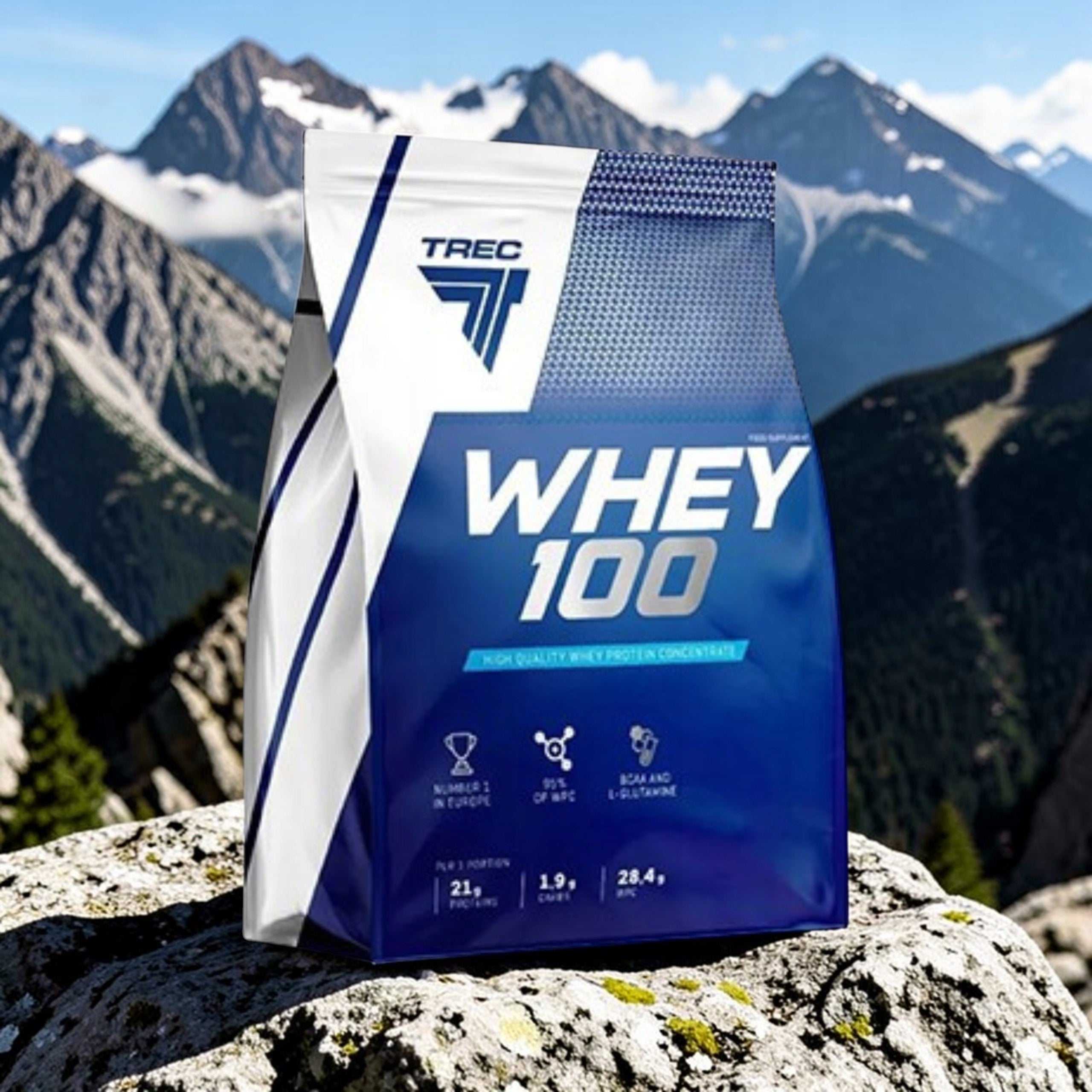 2x Whey Protein 100 Whey Concentrate 2275g Muscle Mass Trec Brand Trec Nutrition