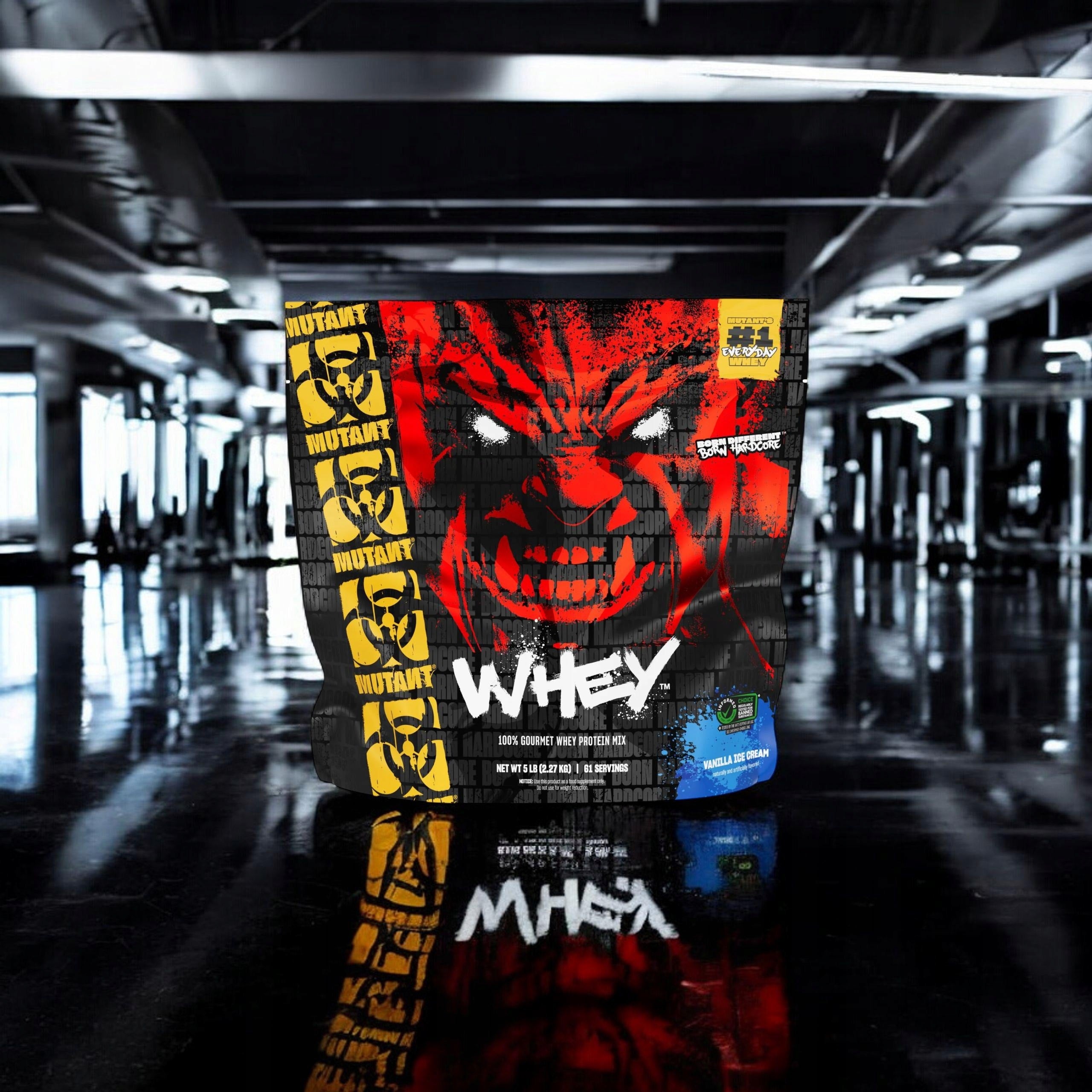 2x Whey Protein 22g Concentrate Isolate Hydrolysate 2270g MUTANT Brand Mutant
