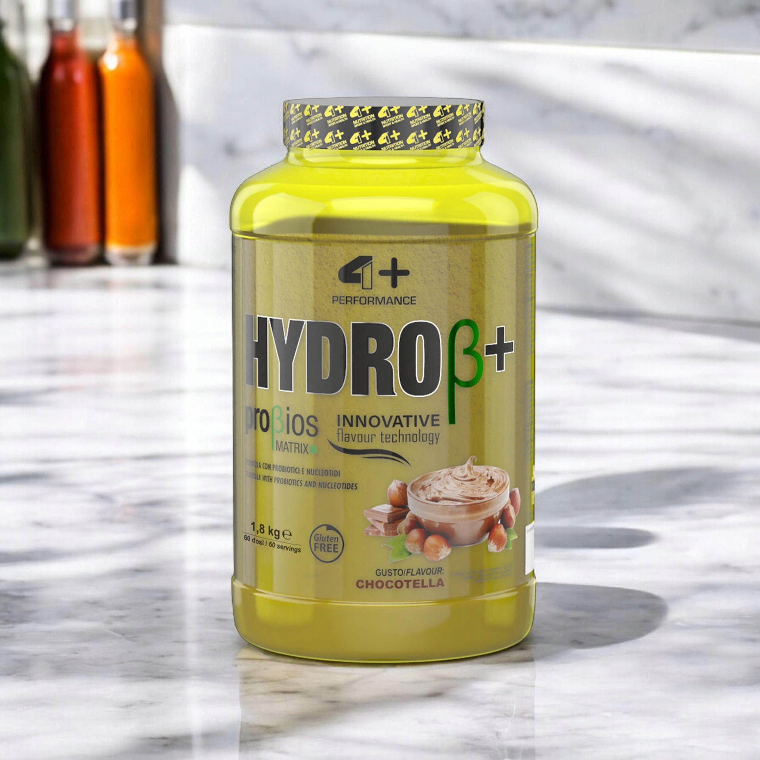 2x Whey hydrolyzed protein + probiotics regeneration 1800g 4+ Nutrit Brand 4+ Nutrition