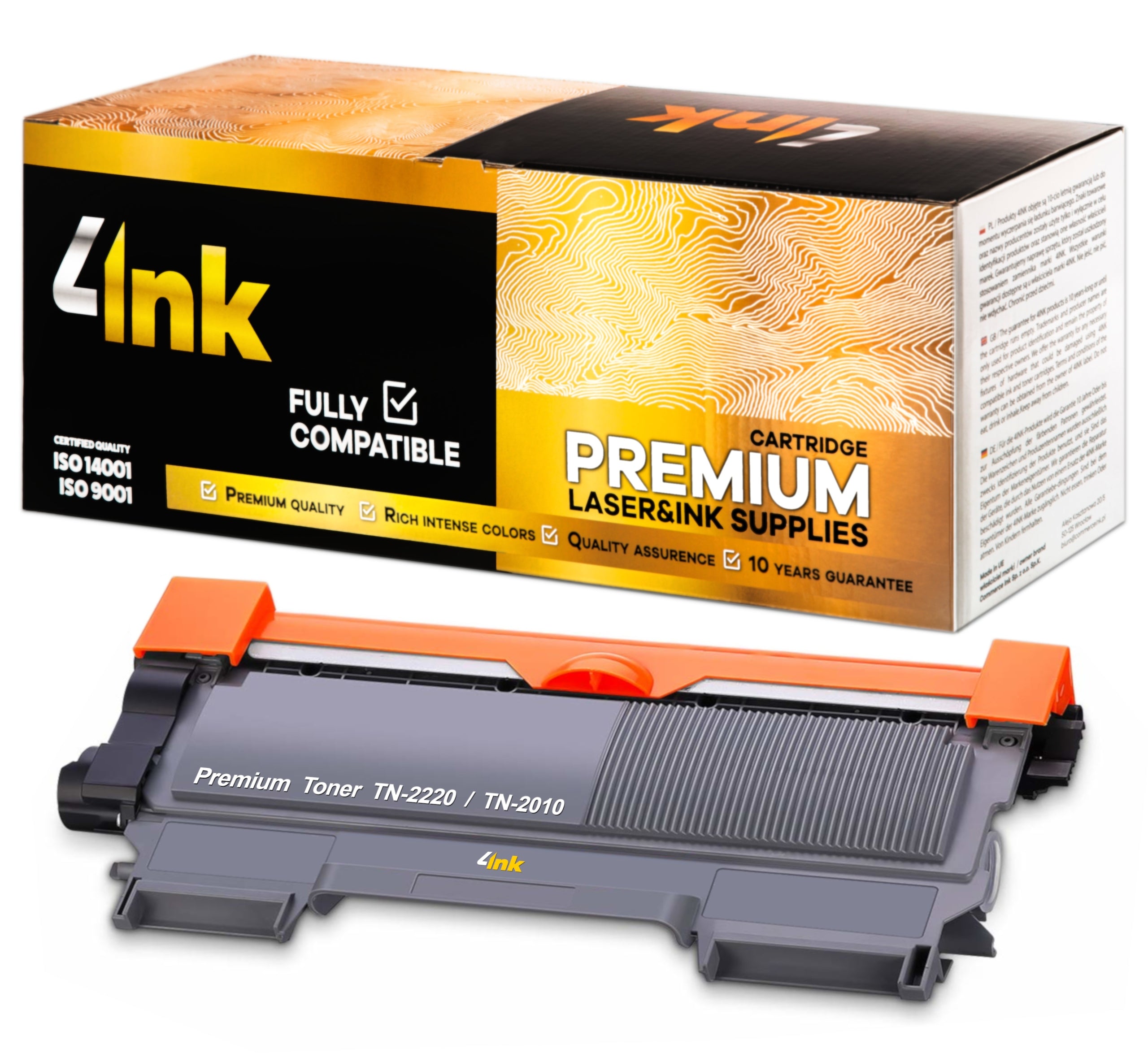 2x XL TONER FOR BROTHER HL-2130 HL-2240 HL-2250 DCP-7055 DCP-7055W PRINTER