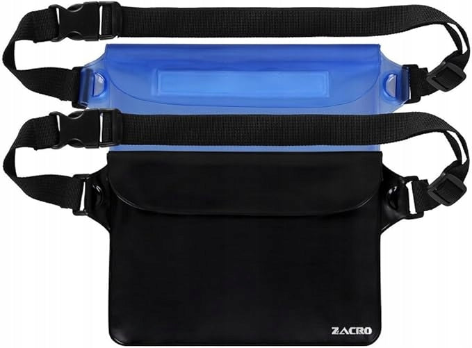 2x Zacro waterproof phone case documents kidney case set