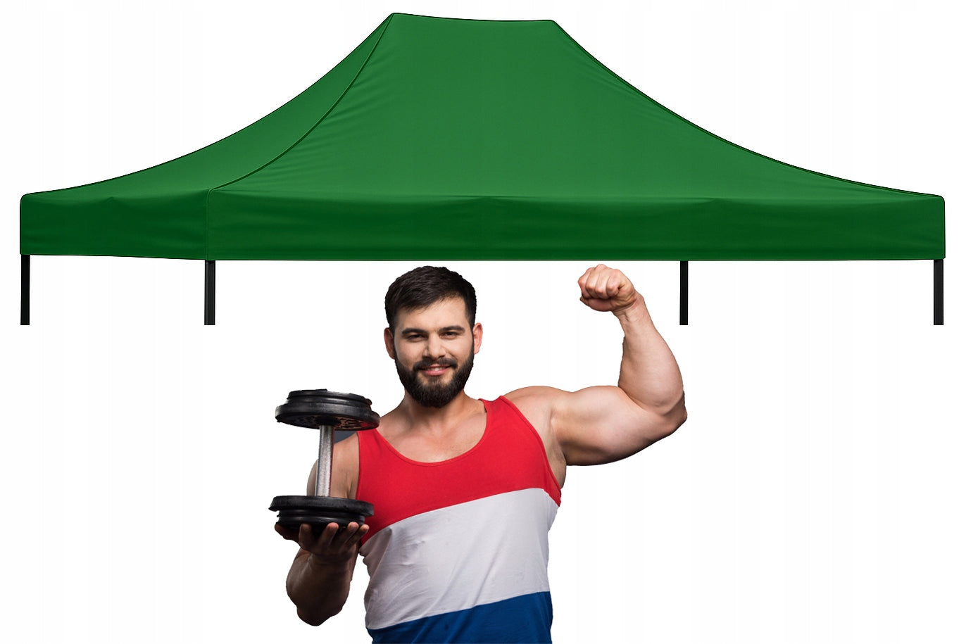 2x3 STRONG ROOF REPLACEMENT SPARE PLATING COMMERCIAL TENT Garden Green