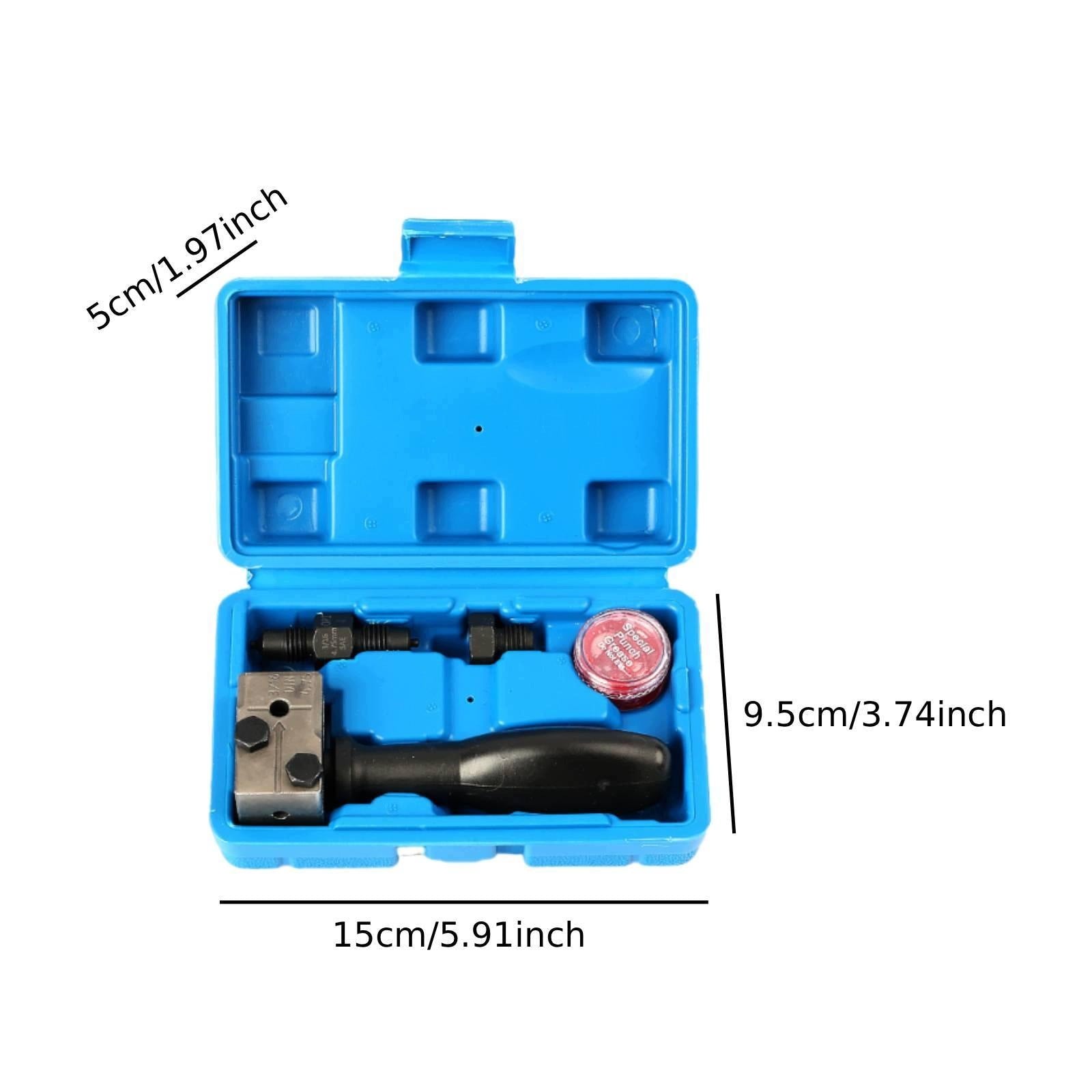 3/16 inch Double Single Flaring Tool Kit Flare Tool Professional Automobile Packaging status original