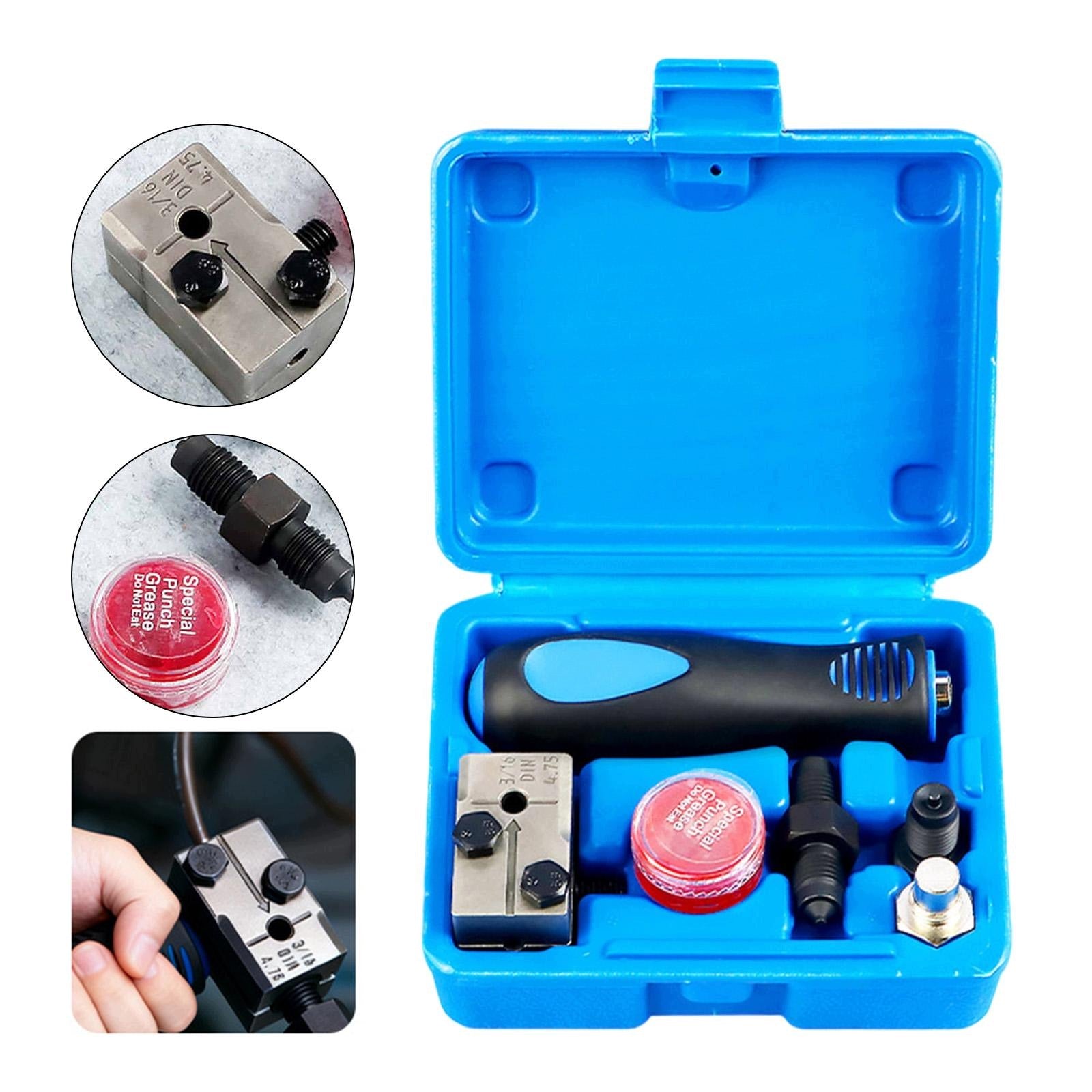 3/16 inch Double Single Flaring Tool Kit with Removable Handle Flare Tool