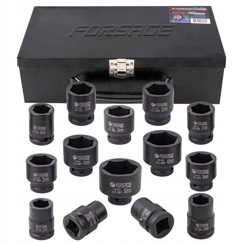 3/4" 14el Impact Socket Wrench Set