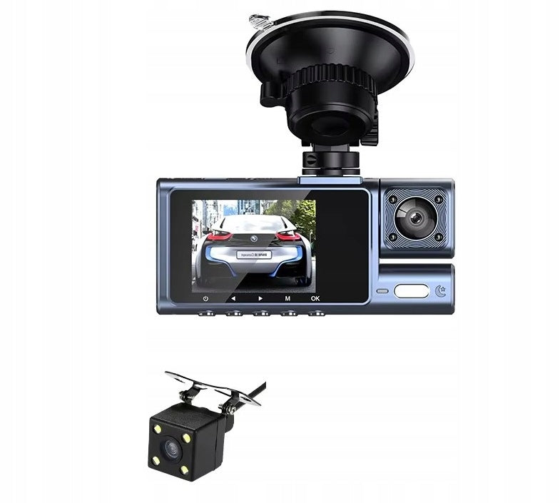 3 Channel 4K Car Camera 140° G-Sensor Night Vision App Images Manufacturer code 8525891900