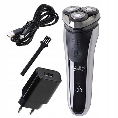 3 Head Electric Shaver Waterproof Beard Machine Adler Packaging status original
