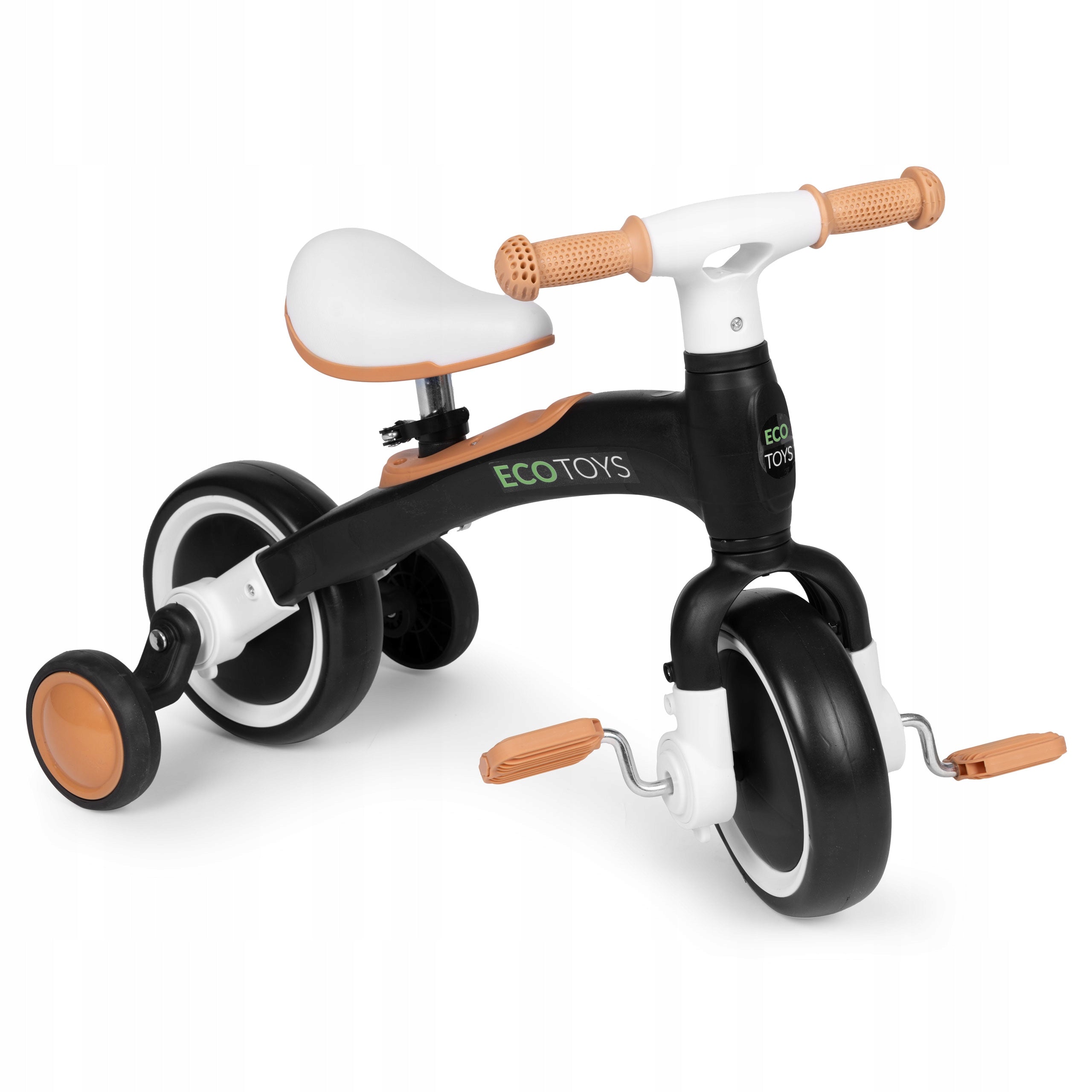 3-IN-1 BLACK BIKE ECOTOYS Brake none