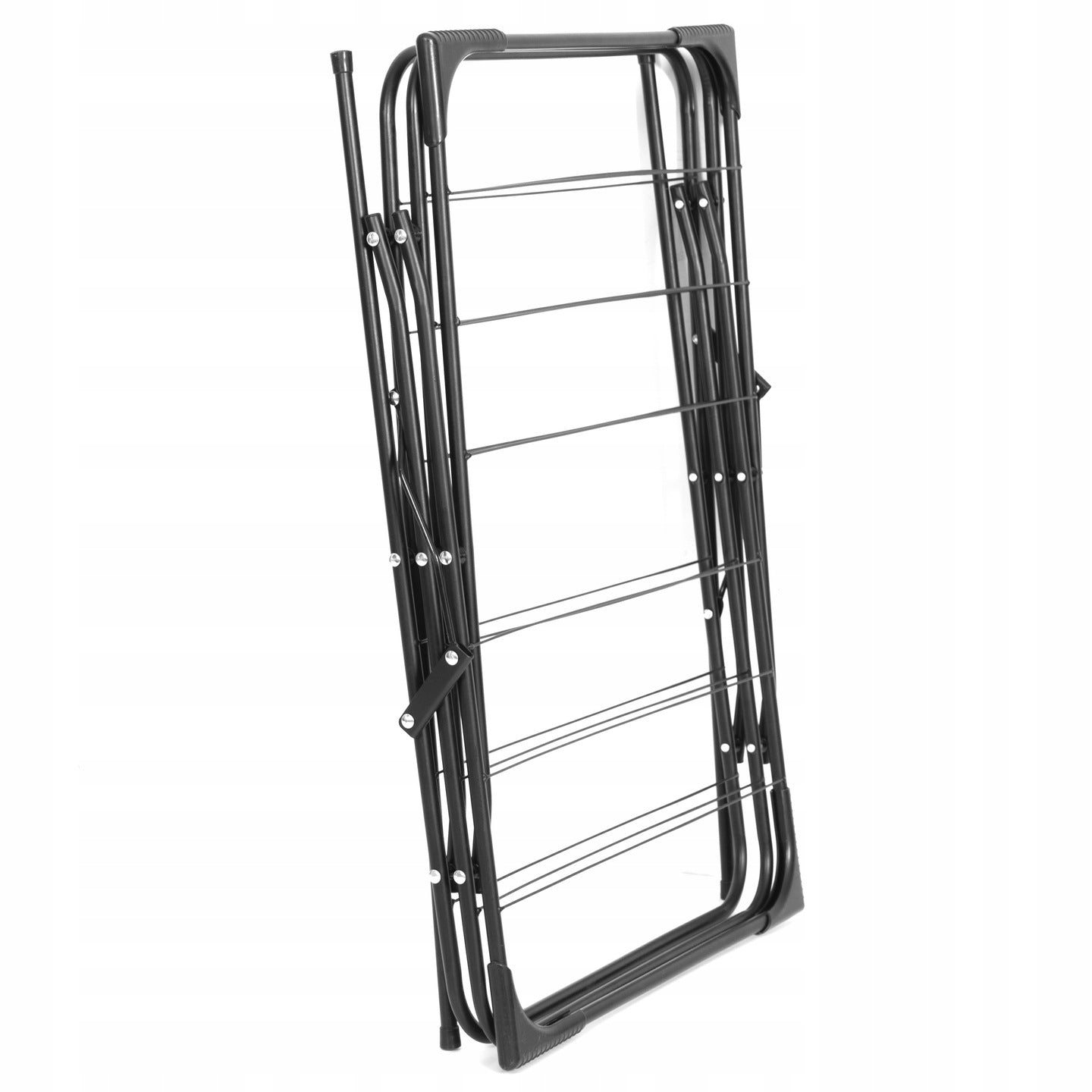 3 Level Standing Vertical Balcony Dryer for Folding Laundry Kind Portable