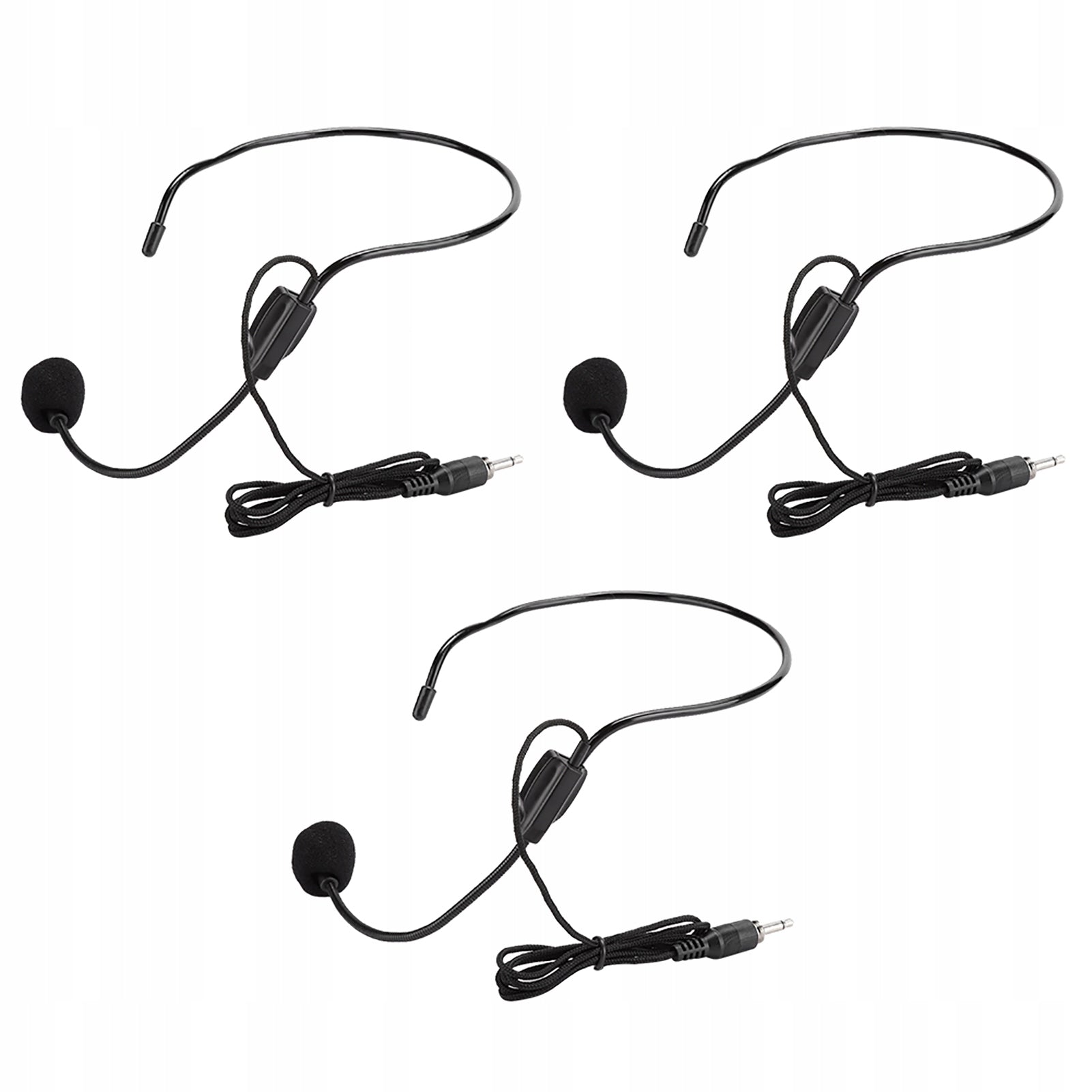 3 PACK VOICE AMPLIFIER WIRED MICROPHONE Brand no brand
