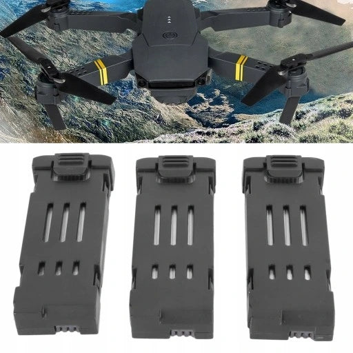 3 PCS BATTERY FOR DRONE E58/E68/JY109/998PRO 1800MAH BATTERY Packaging status original