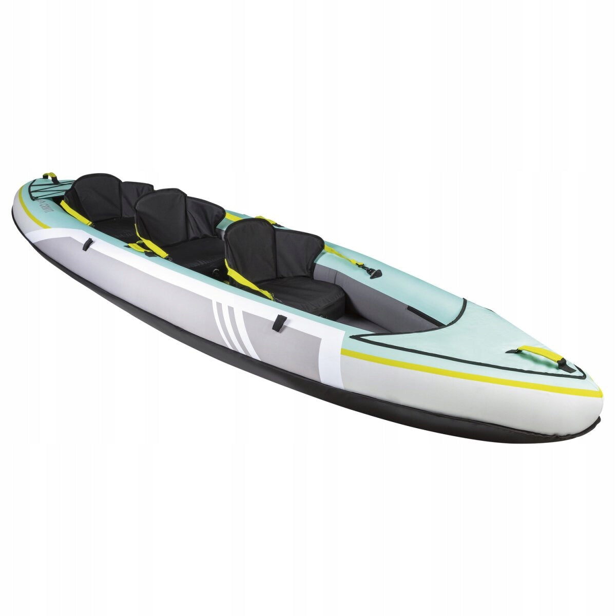 3-PERSON INFLATABLE KAYAK NEWCENTIAL 382 cm 230 kg PADDLE + PUMP + BACKPACK Material other
