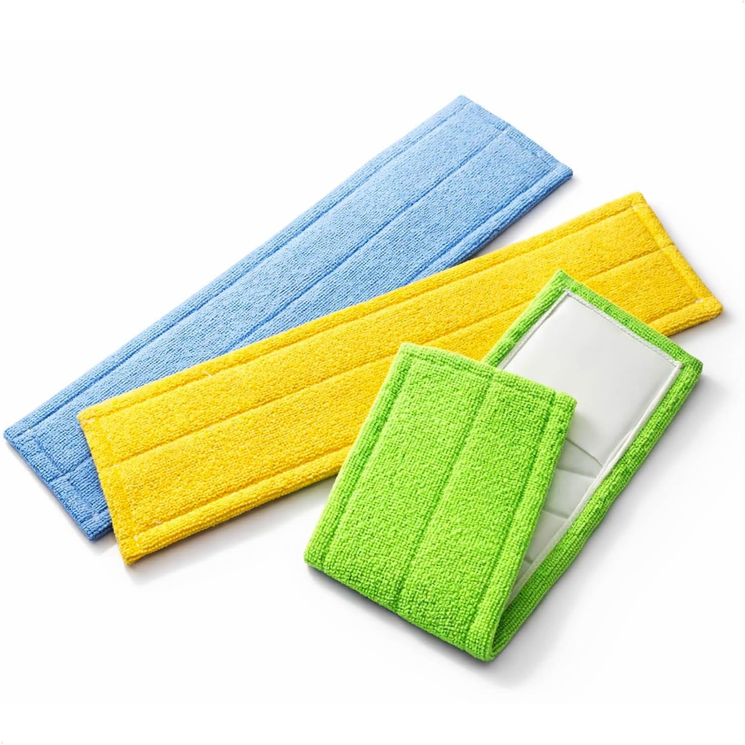 3 PIECES MICROFIBER FLOOR MOP COVERS 39 CM