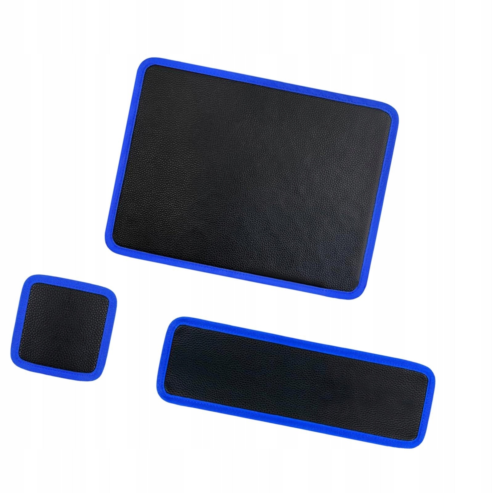 3 Pieces Magnetic Tool Mat Set Multifunctional Projects Repair Gifts Blue