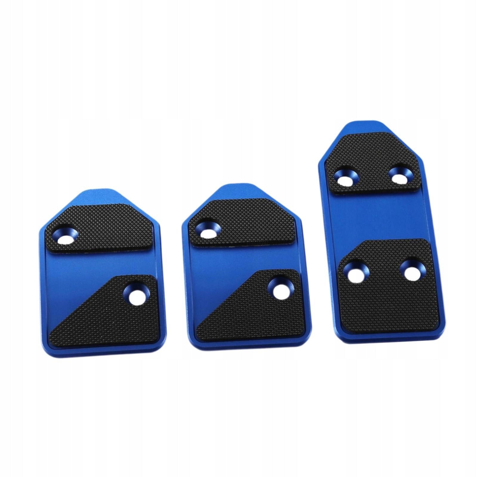 3 Pieces Non Slip Replacement Car Gas Clutch Brake Pedal Cover for Blue