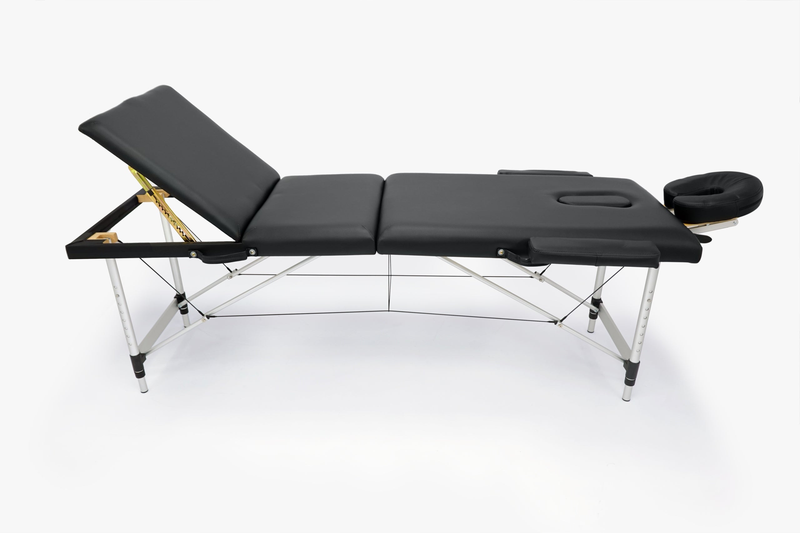 3-Seg Massage Table Portable Folding Aluminum Cosmetic Bed Couch Brand hotseler