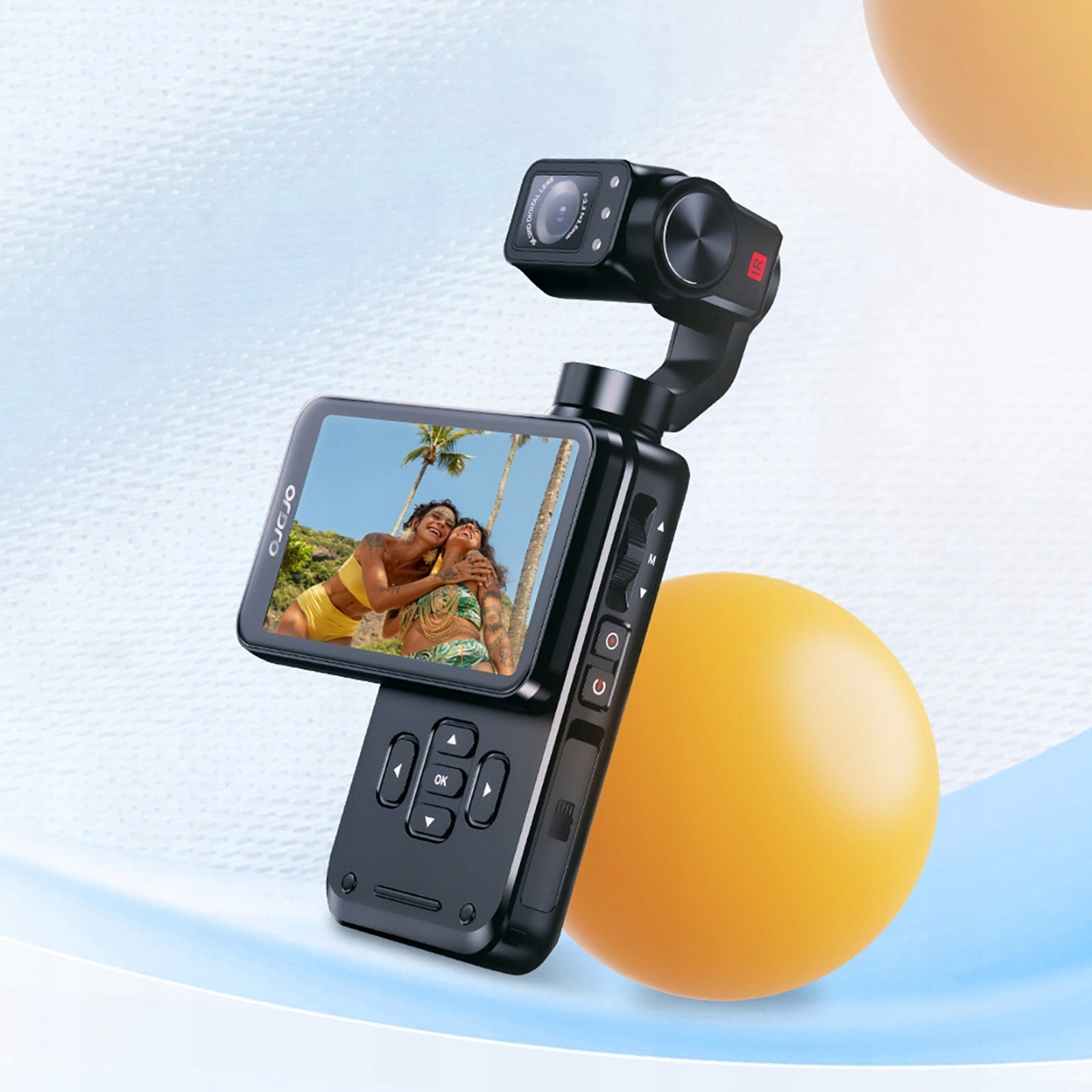 3-axis gimbal camera for Vlog YouTube Pocket M5 5K 3.5'' IPS Model 6947159472026