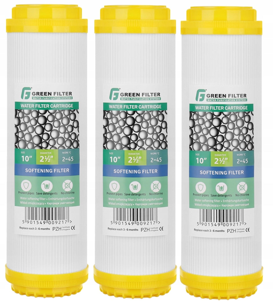 3 x 10'' Water Filter Softener Cartridge