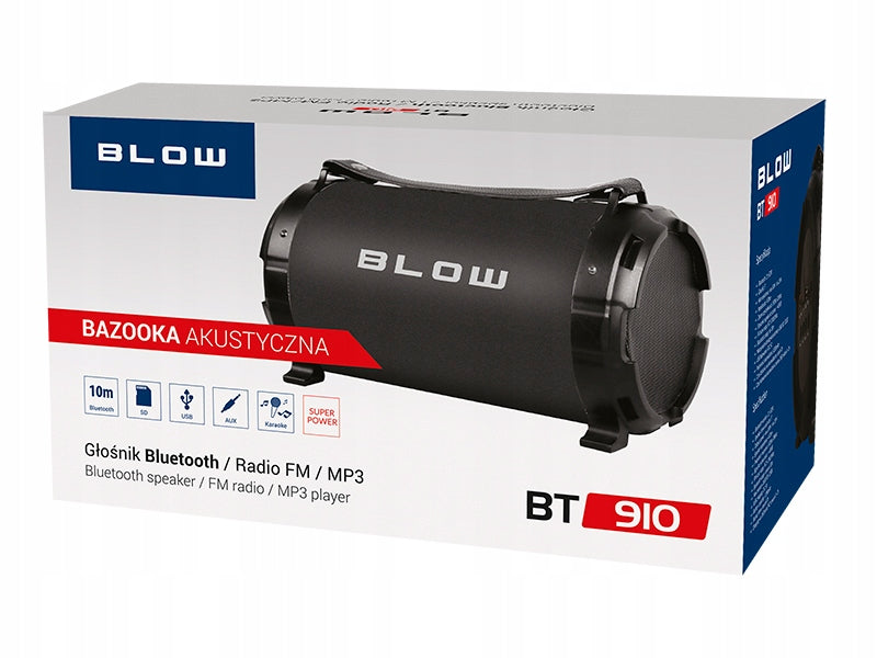 30-331# Bluetooth speaker bazooka bt910` Brand Blow